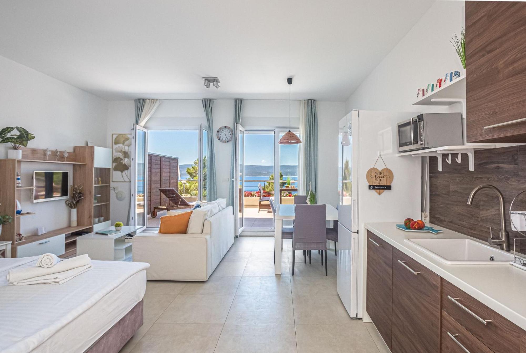Villa Jolara With Heated Pool Mimice Bagian luar foto